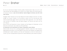 Tablet Screenshot of peter-dreher.de